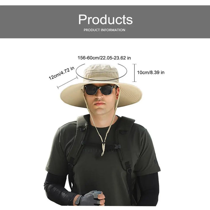 Para campismo ao ar livre pesca caminhadas protetor solar chapéu de pescador ventilador solar boné de carregamento solar portátil com ventilador adequado
